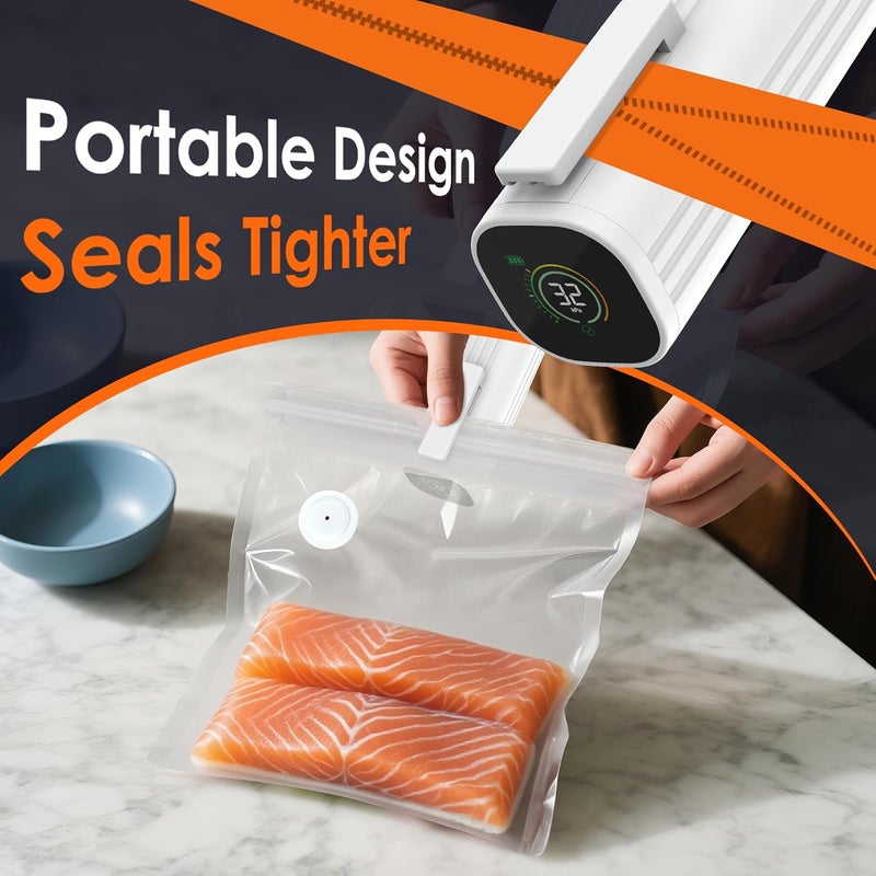 Natupo Vacuum Sealer Bags,Reusable Vacuum Sealer Bags,Can Withstand More Than 100 Washes,Medium Size (30 Bags) - Image 4
